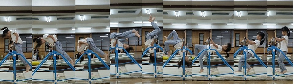 補助具なし逆上がり成功１年生Mちゃん！