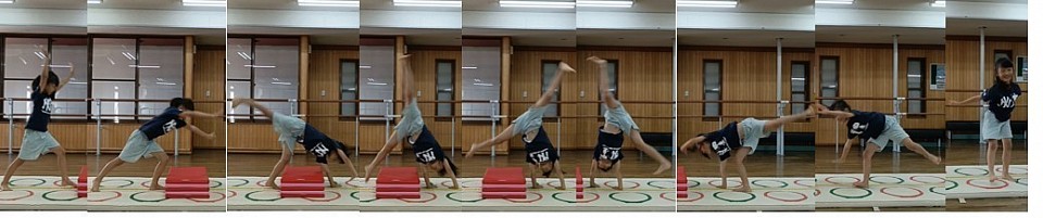 100点「大」間近、本人もそれを感じてノリノリ、練習に力が入ってます！１年生Mちゃん、絶好調です！