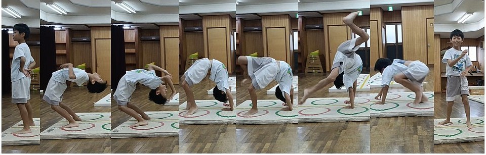 やや斜めに回ってる？！Y君テストではしっかり合格してます！