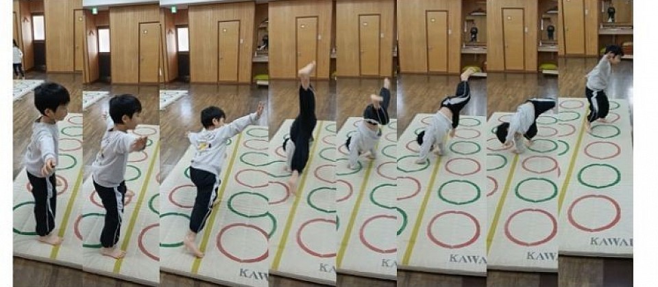 年中Sちゃんも大から中、調子によって変わります！🤸誰が1番に大になるか楽しみです！もちろん全員大になってもらうつもりですが^^