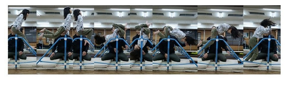 体操教室に入って即逆上がりが出来、さらに後方支持回転まで！1ヶ月で急成長したSちゃんです！