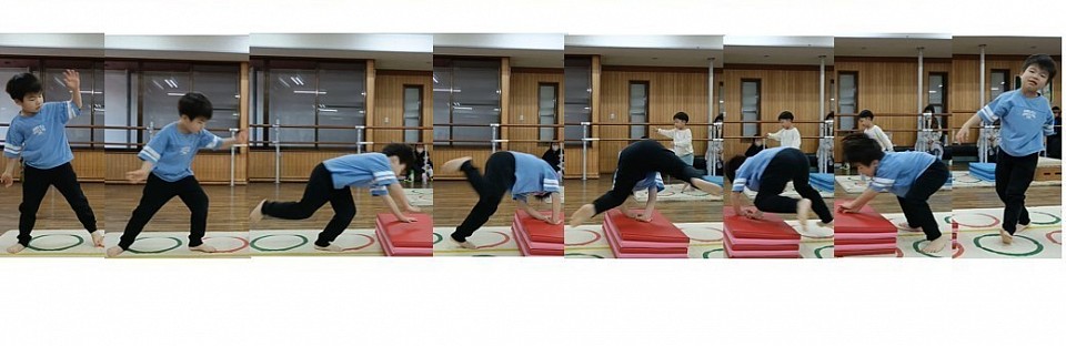 同じくNEWメンバーT君、みんなと同じことがしたい〜！と、気持ちが前に先走ります。ですが基礎をしっかり身につけて難しい技にチャレンジしましょう。大丈夫、ちゃんと追いつきます！