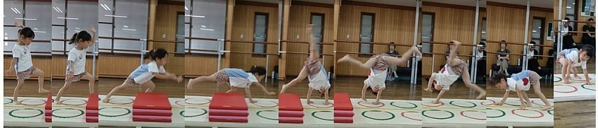 年中Yちゃん、側転大！が少しずつ見えてきました！秘めた身体能力は強力なので、大きく期待してます！