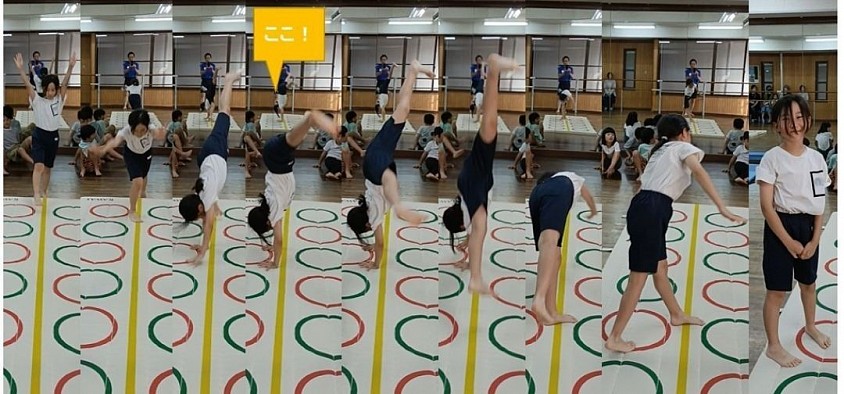 特大！まであと一歩！「ここ！」での腰の折れ、ここを修正したく練習してきましたが今週の練習で特大となったMちゃん、テストで合格してもらい改めて紹介したいと思います！