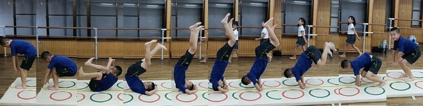 技紹介「後転倒立」説明は下！