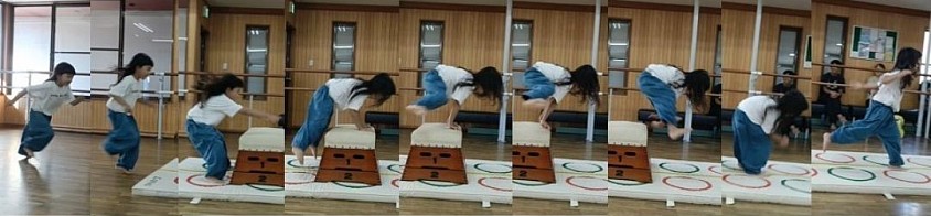肩の出具合ピカイチ、1年生A君！気持ち良さそうに跳び出してます！