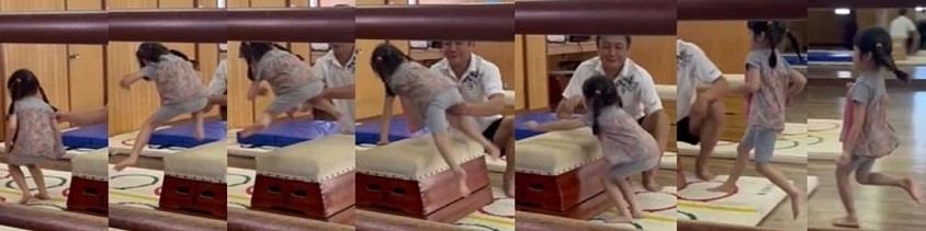 スイッチって突然入る、年中Mちゃんにとってのスタートの日になったかもしれません。子供により進み方はそれぞれ、他人と比較しないことの大切さ、お母さんの見守りに拍手！